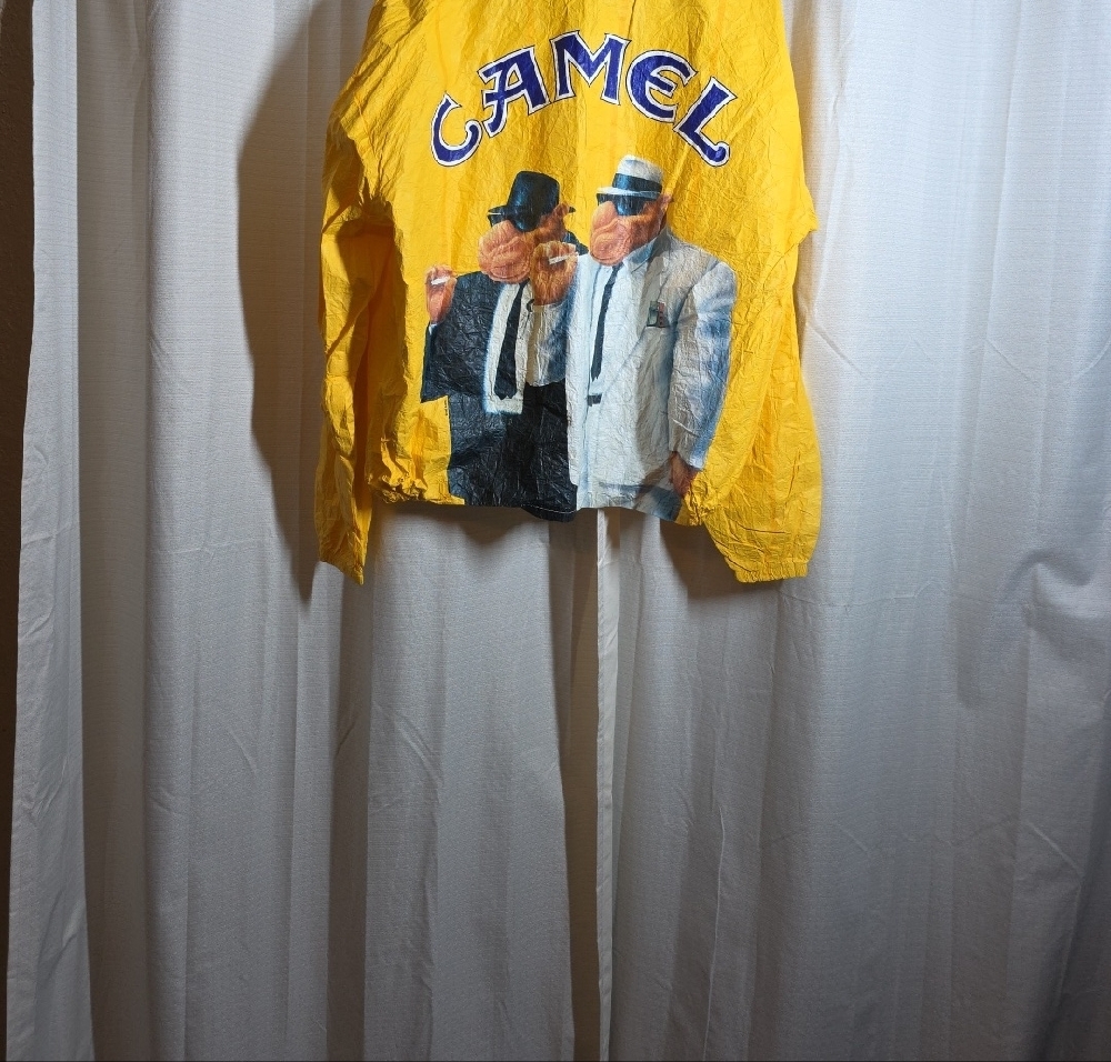 Camel Cigarette Promo Yellow Zip-Up Jacket - Picture 4 of 4